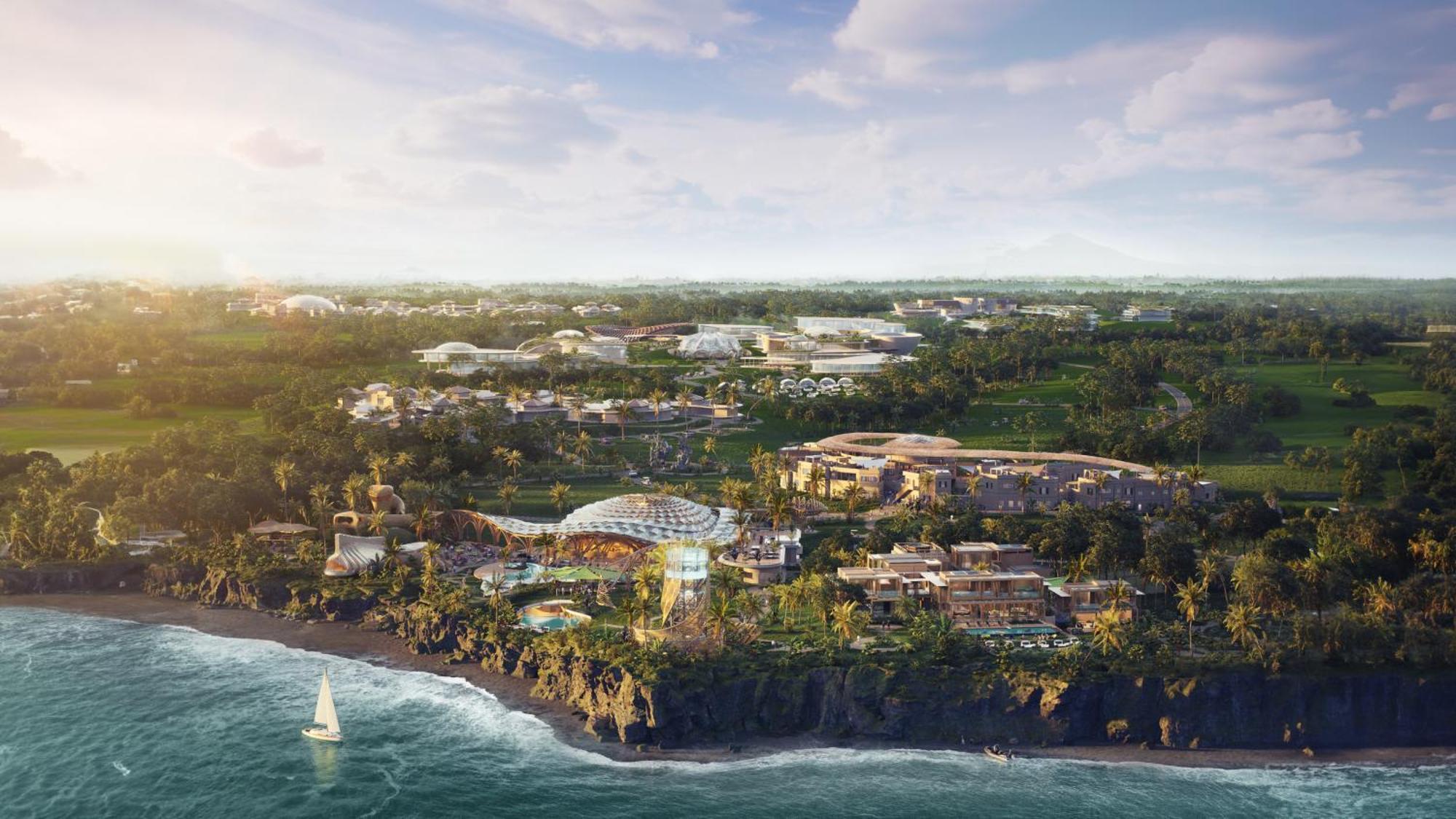 Oshom Bali At Nuanu Creative City Tanah Lot Zewnętrze zdjęcie